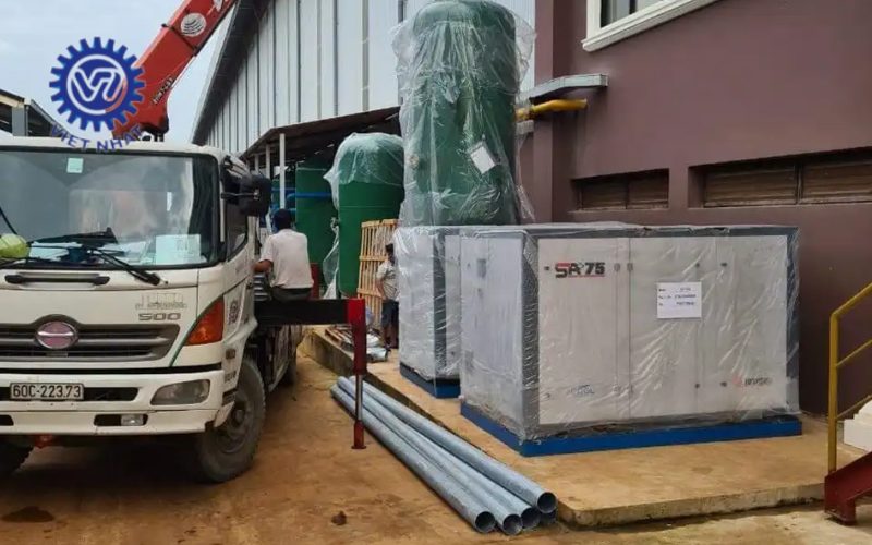 máy nén khí biến tần Fusheng SAV37