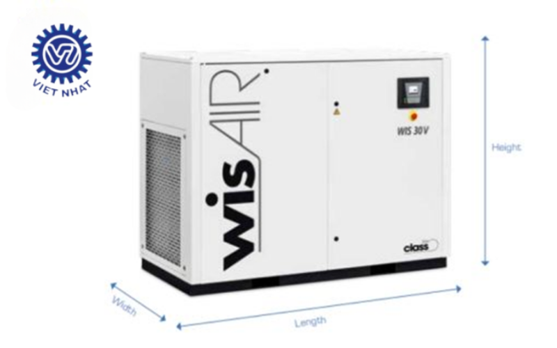 máy nén khí trục vít không dầu 