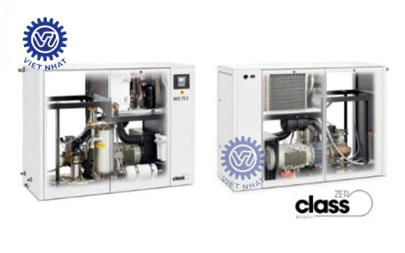 máy nén khí trục vít không dầu 