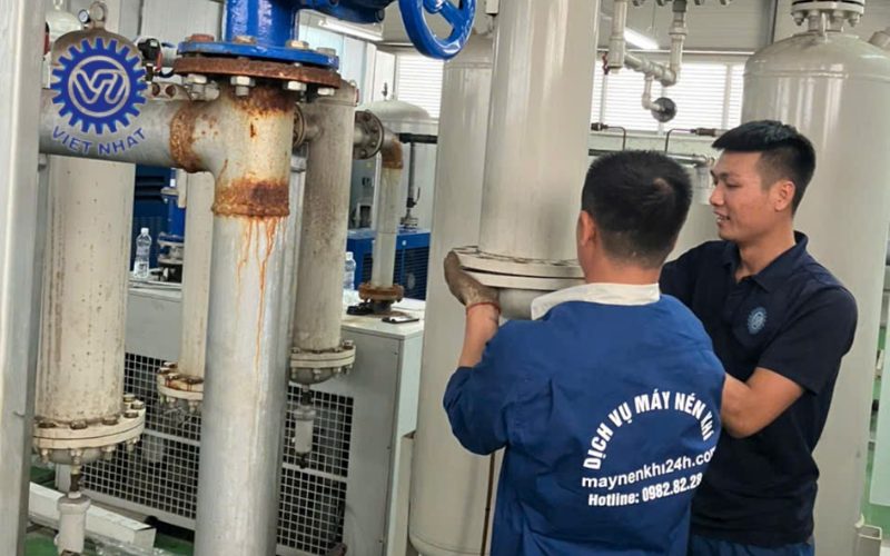 chi phí vận hành máy nén khí