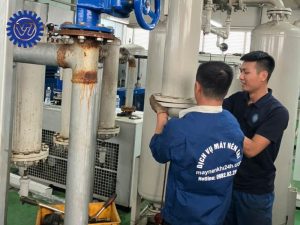 sửa máy nén khí tại nhà xưởng