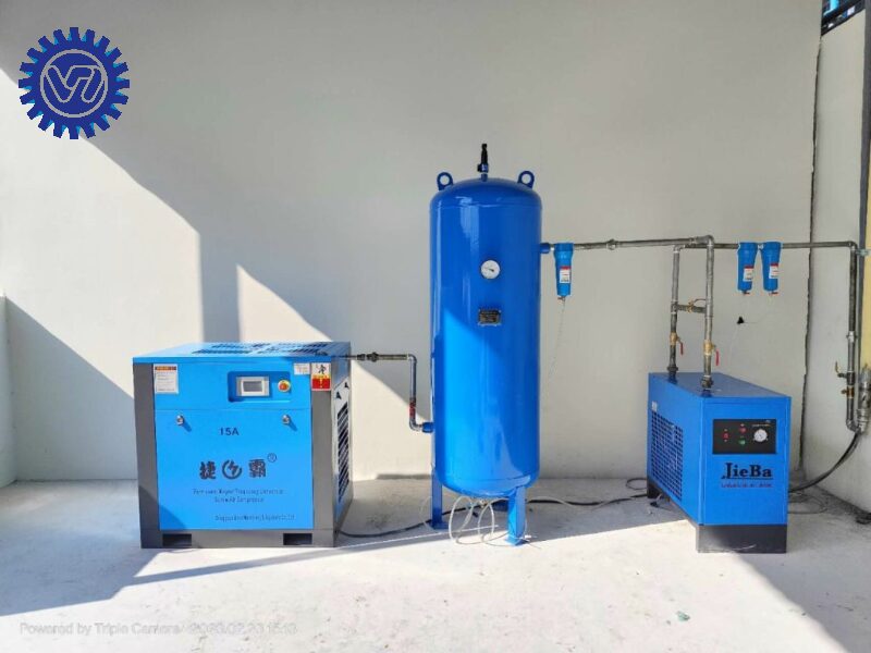 các lỗi thường gặp của máy sấy khí