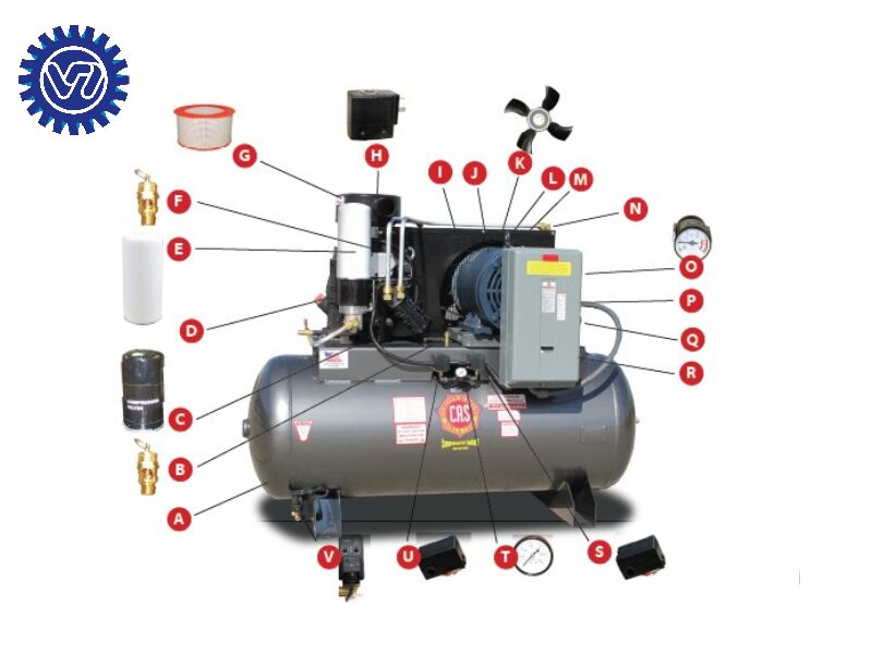 máy nén khí trục vít ngâm dầu