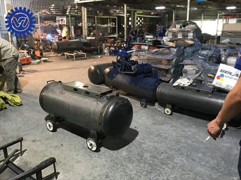 mua máy nén khí cũ giá rẻ